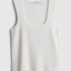 Knitted square neck tank top Knitted square neck tank top