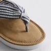 Knot-detail thong sandals