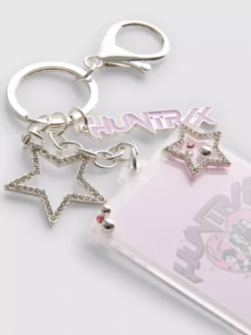 Kpop demon hunters huntr/x keychain