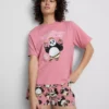 Kung fu panda character shorty pajamas