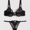 Lace underwired lingerie set Lace underwired lingerie set