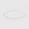Layered charm waist chain
