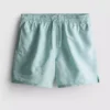 Leaf embroidered swimming shorts Leaf embroidered swimming shorts