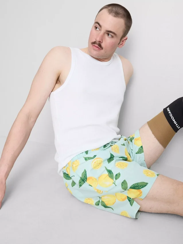 Lemon print swim shorts Lemon print swim shorts