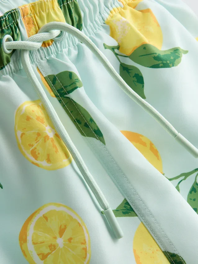 Lemon print swim shorts Lemon print swim shorts