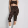 Leopard active capri leggings Leopard active capri leggings