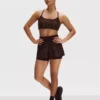 Leopard racerback active crop top Leopard racerback active crop top