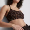 Leopard racerback active crop top Leopard racerback active crop top