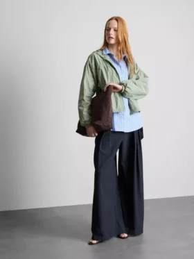 Lightweight ruched jacket