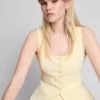 Lila scoop neck waistcoat Lila scoop neck waistcoat