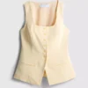 Lila scoop neck waistcoat Lila scoop neck waistcoat