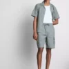 Linen-blend cargo shorts Linen-blend cargo shorts