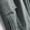 Linen-blend cargo shorts Linen-blend cargo shorts