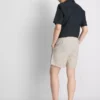 Linen blend striped shorts Linen blend striped shorts