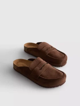 Loafer clog sandals