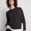 Long sleeve crew neck cardigan Long sleeve crew neck cardigan