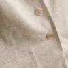 Longline linen blend waistcoat Longline linen blend waistcoat