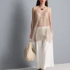 Longline sheer lace cami top Longline sheer lace cami top