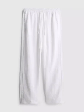Love to lounge cotton woven pajama bottoms