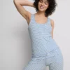 Love to lounge ribbed striped pajama cami Love to lounge ribbed striped pajama cami