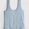 Love to lounge ribbed striped pajama cami Love to lounge ribbed striped pajama cami