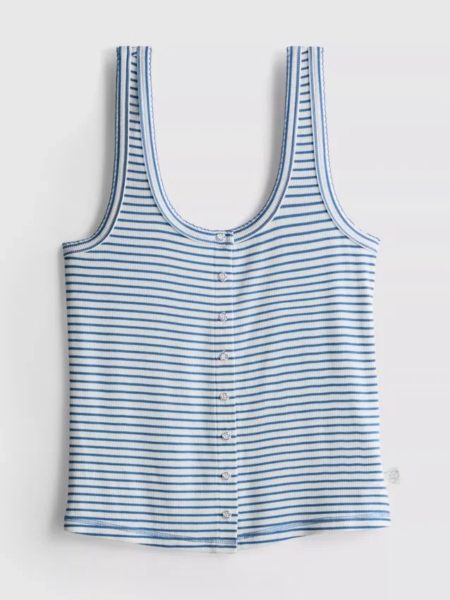 Love to lounge ribbed striped pajama cami Love to lounge ribbed striped pajama cami