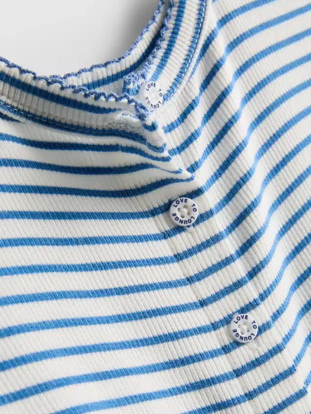 Love to lounge ribbed striped pajama cami Love to lounge ribbed striped pajama cami
