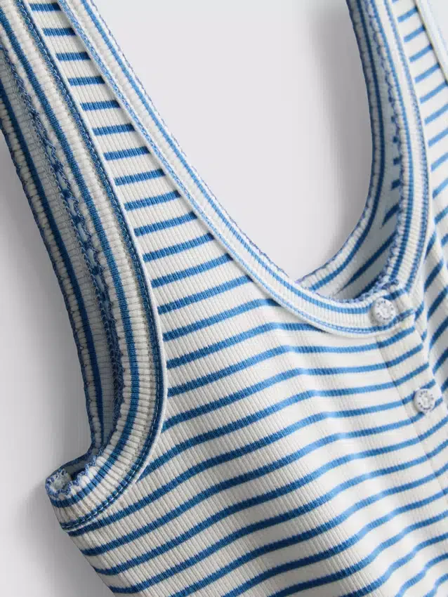 Love to lounge ribbed striped pajama cami Love to lounge ribbed striped pajama cami