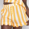 Love to lounge striped ruffle pajama shorts Love to lounge striped ruffle pajama shorts