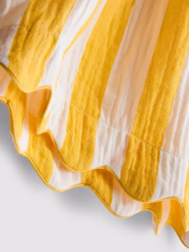 Love to lounge striped ruffle pajama shorts Love to lounge striped ruffle pajama shorts