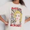 Marilyn monroe oversized cotton t-shirt Marilyn monroe oversized cotton t-shirt