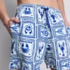 Mediterranean tile textured swimming shorts Mediterranean tile textured swimming shorts