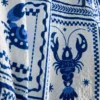 Mediterranean tile textured swimming shorts Mediterranean tile textured swimming shorts