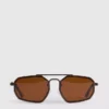 Metal geometric sunglasses Metal geometric sunglasses