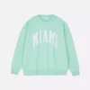 Miami lettering oversized sweatshirt