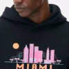 Miami skyline hoodie Miami skyline hoodie