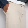 Mid-rise baggy chinos