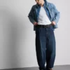 Mid-rise barrel jeans Mid-rise barrel jeans