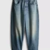 Mid-rise barrel jeans Mid-rise barrel jeans