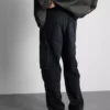 Mid-rise loose cargo jeans Mid-rise loose cargo jeans