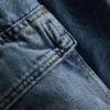 Mid-rise loose cargo jeans Mid-rise loose cargo jeans