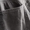 Mid-rise relaxed straight leg jeans
