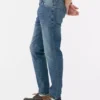 Mid-rise slim fit jeans