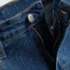 Mid-rise turn-up denim shorts Mid-rise turn-up denim shorts
