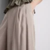 Mid-rise wide leg culotte pants Mid-rise wide leg culotte pants