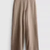 Mid-rise wide-leg pants Mid-rise wide-leg pants