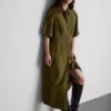 Midi shirt dress Midi shirt dress