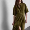 Midi shirt dress Midi shirt dress