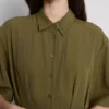 Midi shirt dress Midi shirt dress