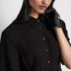 Midi shirt dress Midi shirt dress